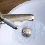 slow draining sink